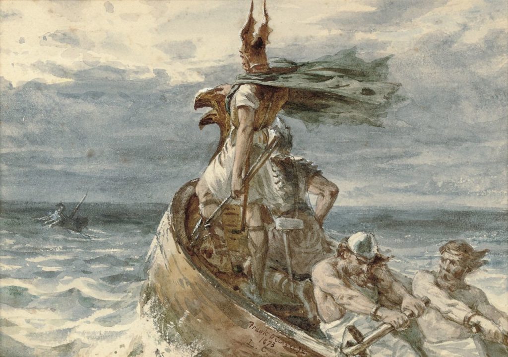 Vikingos en busca de tierra