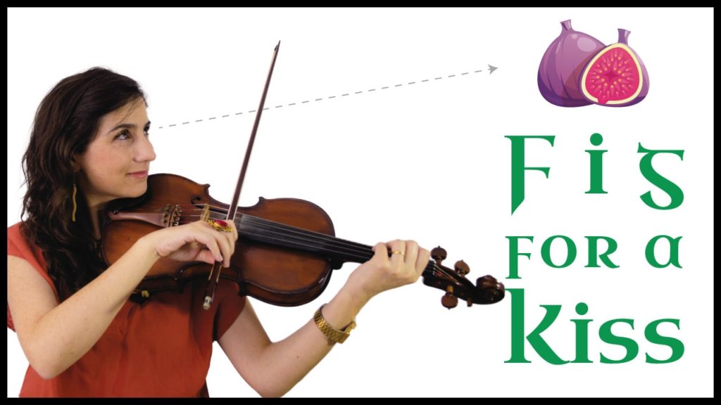 A fig for a kiss violin